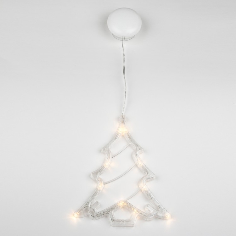 Световая фигура  ULD-H1620-010/STA/3AAA WARM WHITE IP20 XMAS TREE