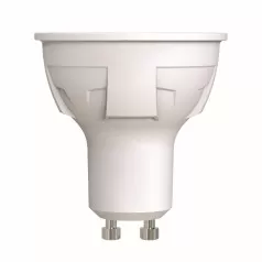 Лампочка светодиодная  LED-JCDR 6W/WW/GU10/FR/DIM PLP01WH картон