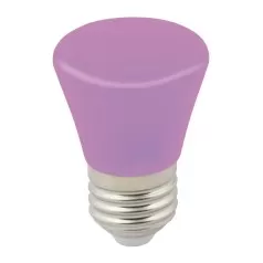 Лампочка светодиодная  LED-D45-1W/PURPLE/E27/FR/С BELL