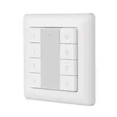 Панель Knob SR-KN9550K8-UP White (KNX, DIM)