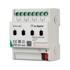 INTELLIGENT ARLIGHT Релейный модуль KNX-704-SW16-DIN (BUS, 4x16A)