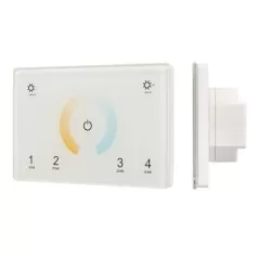 Панель Sens SMART-P81-MIX White (230V, 4 зоны, 2.4G)