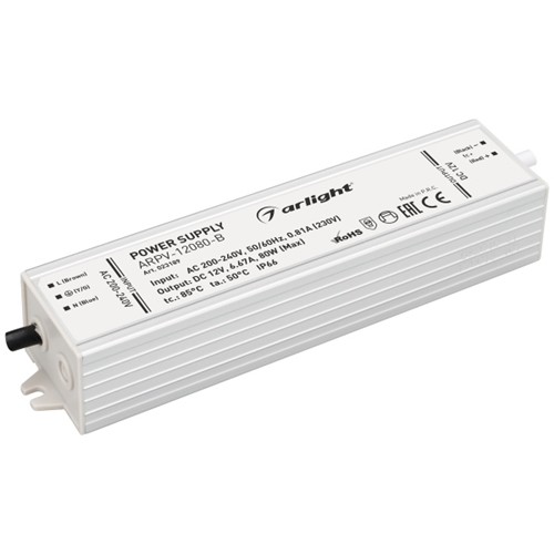 Блок питания ARPV-12080-B (12V, 6.7A, 80W)