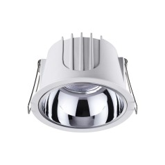 358693 SPOT NT21 207 белый/хром Светильник встраиваемый светодиодный IP20 LED 4000К 20W 100-265V KNOF