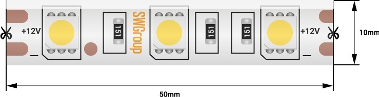 Светодиодная лента  SWG560-12-14.4-Y-65