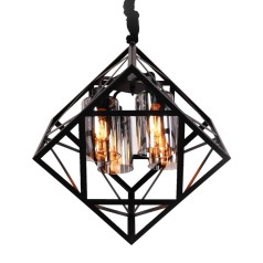 Подвесной светильник Brutte LDP 11339-4 BK Lumina Deco