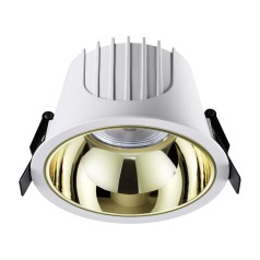 358700 SPOT NT21 207 белый/золото Светильник встраиваемый светодиодный IP20 LED 4000К 30W 100-265V KNOF