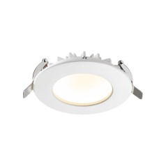 358805 SPOT NT21 237 белый Светильник встраиваемый светодиодный IP20 LED 8W 560Лм 3000K 100-240V GESSO