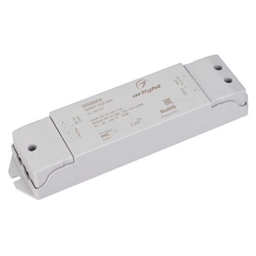 Диммер SMART-D32-DIM (12-36V, 12A, 0/1-10V)