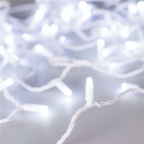 Светодиодная гирлянда ARD-STRING-CLASSIC-10000-WHITE-100LED-MILK-FLASH White (230V, 7W) (ARDCL, IP65)