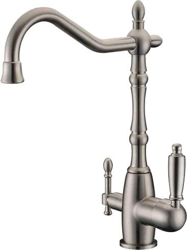 Смеситель для кухонной мойки ZORG Sanitary  (ZR 312 YF-33-NICKEL)