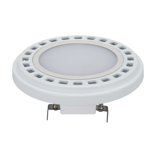 Лампа AR111-UNIT-G53-12W- Warm3000 (WH, 120 deg, 12V)