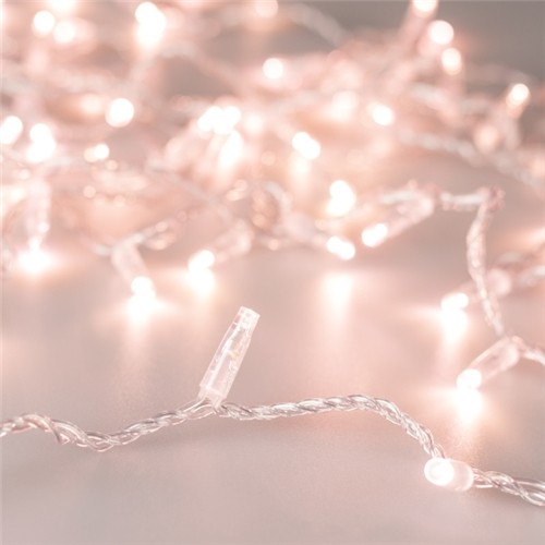 Светодиодная гирлянда ARD-STRING-CLASSIC-1000-CLEAR-100LED-PULSE Rose Gold (230V, 7W) (ARDCL, IP65)