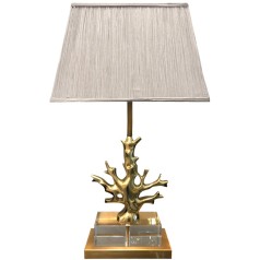 Интерьерная настольная лампа Table Lamp BT-1004 brass