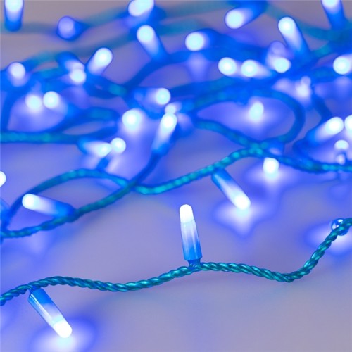 Светодиодная гирлянда ARD-STRING-CLASSIC-10000-BLUE-100LED-MILK-STD Blue (230V, 7W) (ARDCL, IP65)