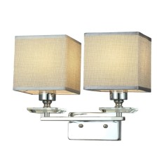 Бра Liniano LDW 17100-2 CHR Lumina Deco